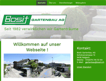 Tablet Screenshot of bosit.ch