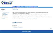 Tablet Screenshot of bosit.be